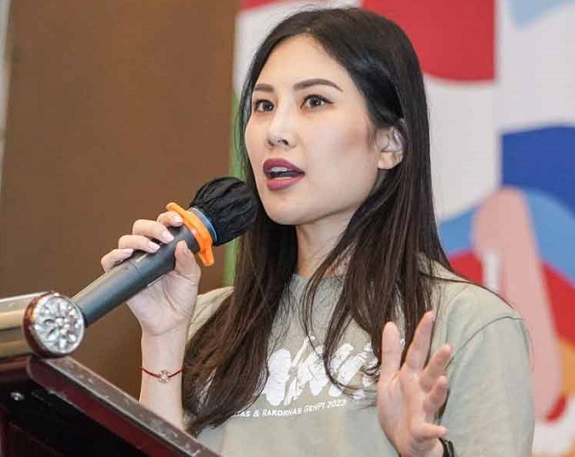 Co-CEO MNC Group/CEO iNews Media Group Angela Tanoesoedibjo.