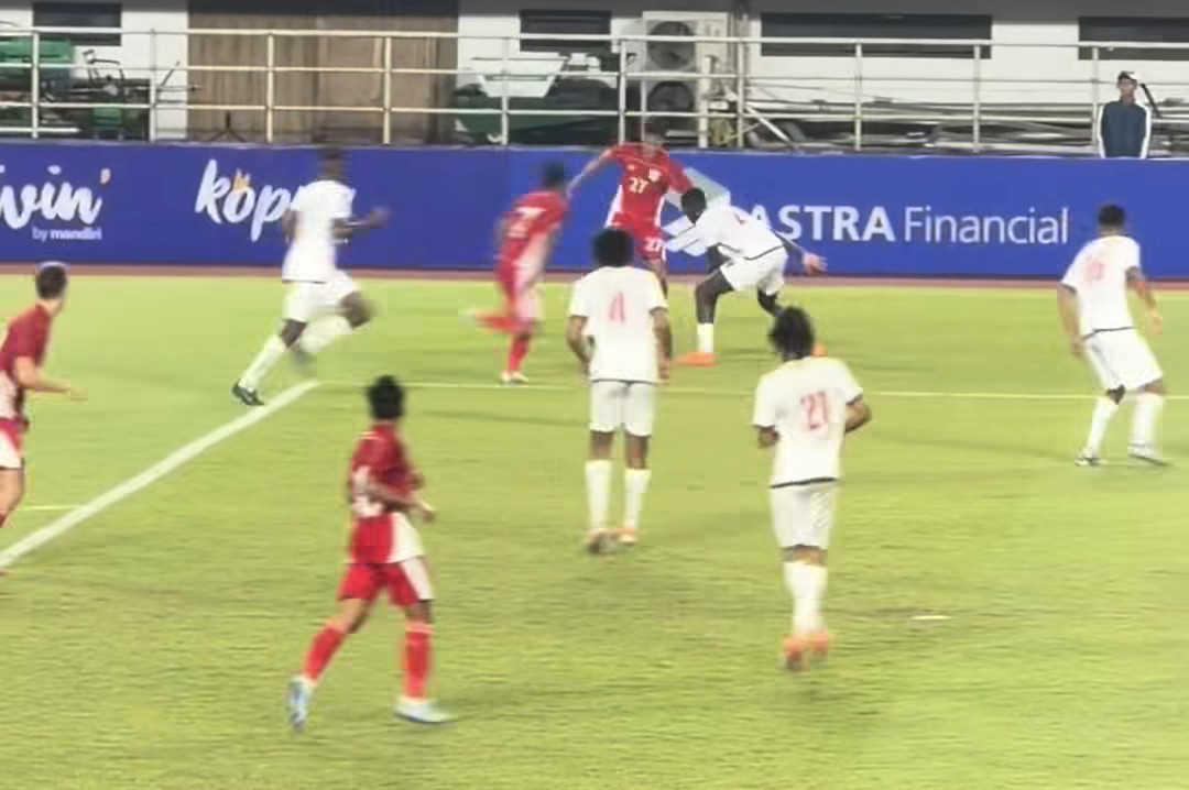 Timnas Indonesia U23 kalah telak dari Mali di Pakansari (foto/ist)