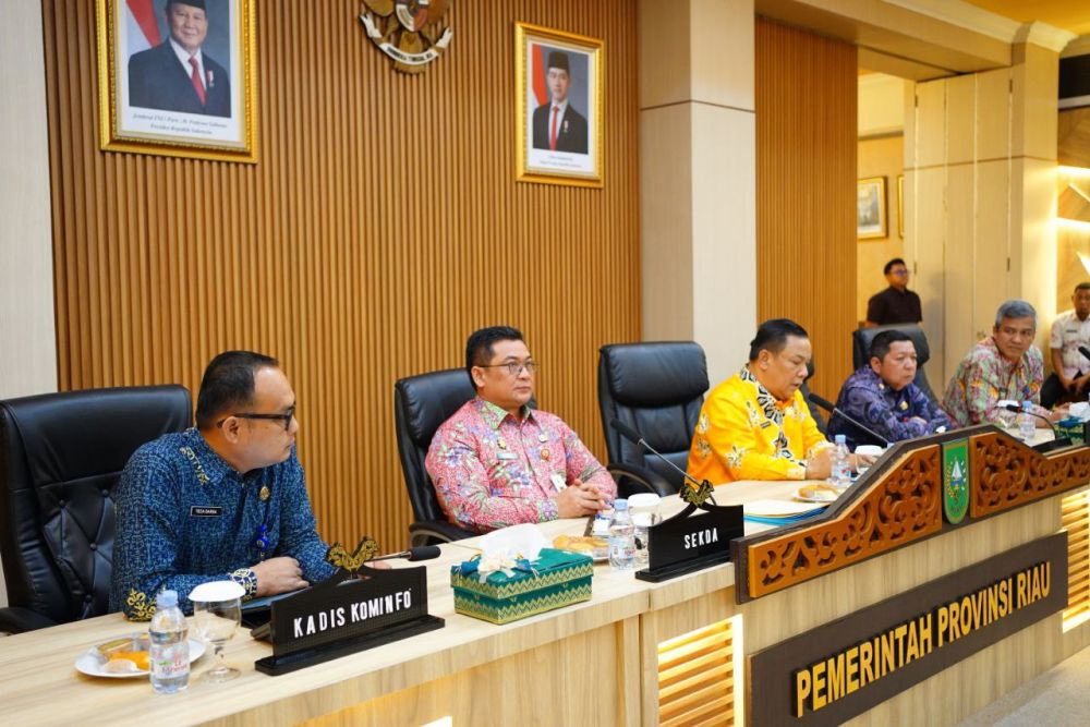 Pemprov Riau Tegaskan Komitmen Dukung Program Strategis Nasional (foto/MCR)
