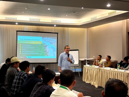 BPDP dan Ditjenbun Latih 91 Pekebun Swadaya Implementasi ISPO (foto/ist)