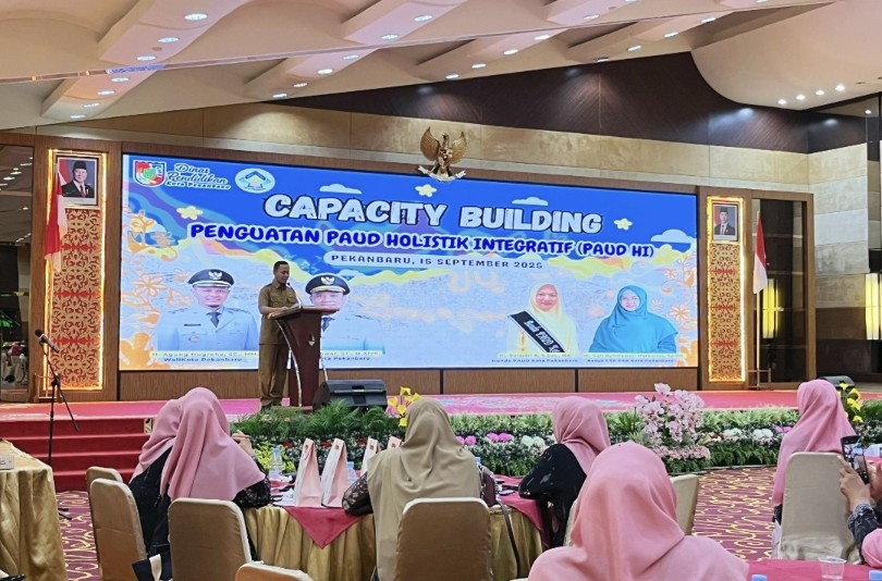 Pemko Pekanbaru gandeng Bunda PAUD atasi putus sekolah dan stunting (foto/Mg1)