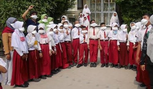 Ilustrasi sejumlah sekolah di Riau liburkan tatap muka akibat kabut asap (foto/int)