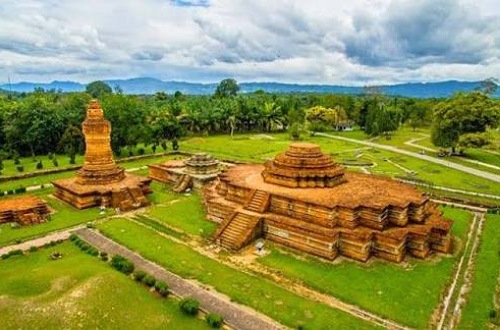 Candi Muara Takus.(foto: int)