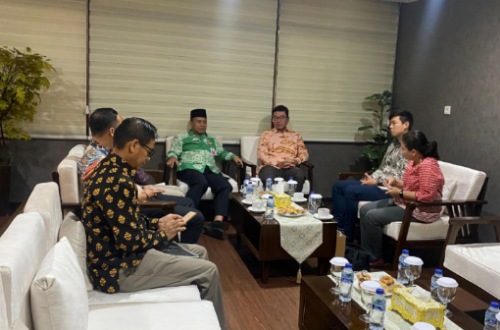 Pemprov Riau terima kunjungan Konjen Singapura.(foto: mcr)