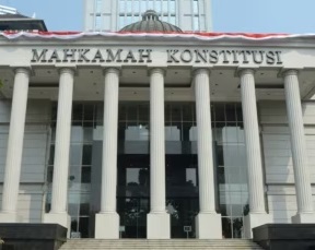 Gedung Mahkamah Konstitusi.