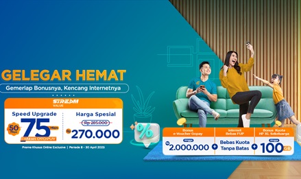 XL SATU hadirkan penawaran spesial April dengan internet kencang dan bonus berlimpah (foto/ist)