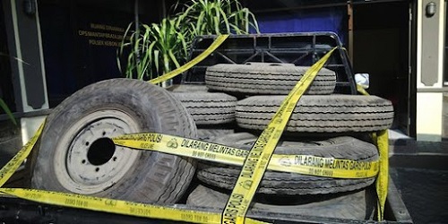 Polisi Pelalawan ringkus kawanan pencuri ban mobil di Pangkalan Kerinci.(ilustrasi/int)