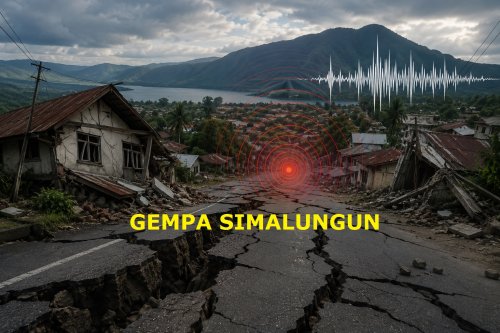 Gempa guncang Simalungun, Sumut.(ilustrasi/int)