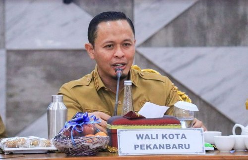 Walikota Pekanbaru, Agung Nugroho.(foto: int)