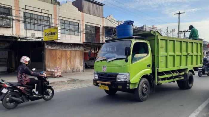Trans Depo sampah Pekanbaru resmi dipindahkan (foto/tribunpku)