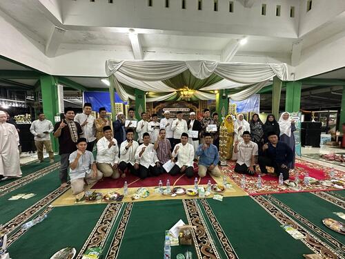 Peringatan Maulid Nabi SAW dan Penutupan MTQ IMRA Riau Kompleks di Masjid Al-Muhajirin BLI. (Foto: Andi Indrayanto)