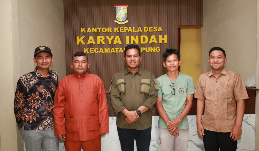 Sekdes Karya Indah, M Nur bantah isu hoaks proyek semenisasi, siap tempuh jalur hukum (foto/ist)