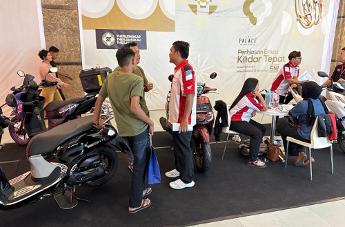 Honda Premium Matic Day di Mal SKA Pekanbaru sukses besar.(foto: istimewa)