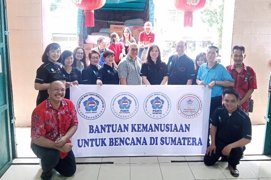 PSMTI Riau kembali salurkan bantuan untuk korban bencana Sumatra (foto/ist)