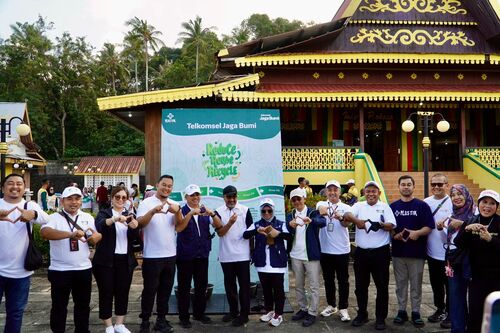 Kementerian Pariwisata RI kembali melaksanakan GWB sebagai bentuk komitmen dalam penguatan tata kelola destinasi yang bersih, sehat, dan berkelanjutan di Pulau Penyengat. (Foto: Istimewa)