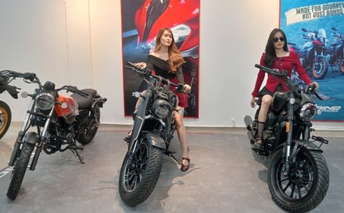 QJMotor buka showroom di Pekanbaru (foto/Mimi)