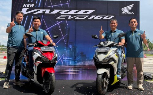 Manajemen CDN Riau memperkenalkan New Honda Vario Evo 160 kepada media dan vloger, Senin (6/7/2026). Foto Ist
