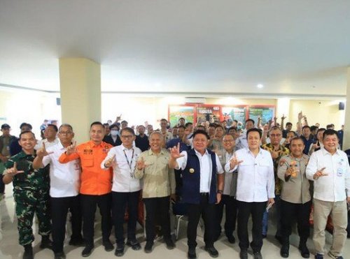 Wamen Lingkungan Hidup menggelar rapat koordinasi di BPBD Sumsel. (Foto: Istimewa)