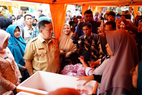 Ilustrasi Operasi Pasar Murah hadir di Pekanbaru dan Kampar pekan ini (foto/int)