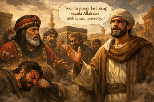 Kisah sahabat Nabi, Utsman bin Mazh’un.(ilustrasi/int)