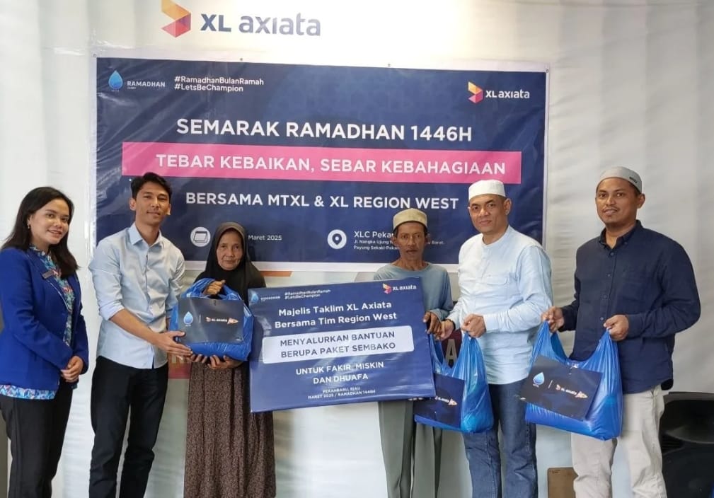 XL Axiata menggelar serangkaian kegiatan Semarak Ramadan 1446H yang diinisiasi oleh Majelis Taklim XL Axiata. (Foto: Istimewa)