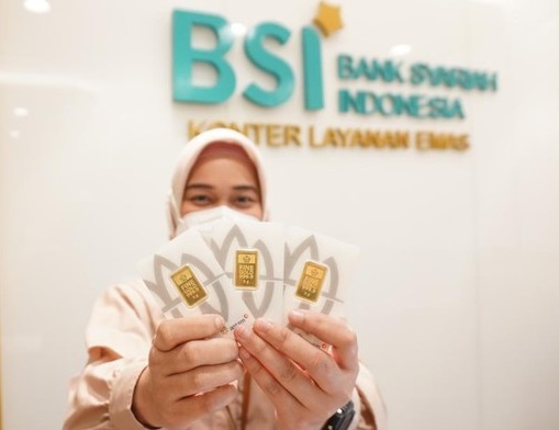 Investasi emas BSI.