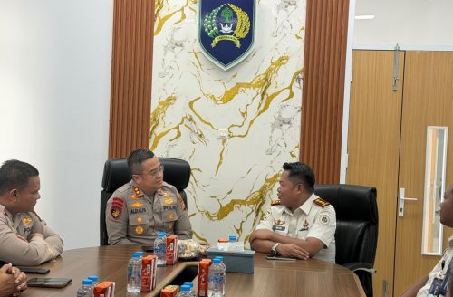 Kapolres Rohil, AKBP Aldi sambangi Lapas Kelas IIA Bagansiapiapi di Ujung Tanjung (foto/Afrizal)
