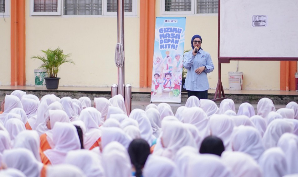 SPPG Sukamulya-PPJI Riau melakukan sosialisasi ke SMKN 3 Pekanbaru (foto/Mimi)