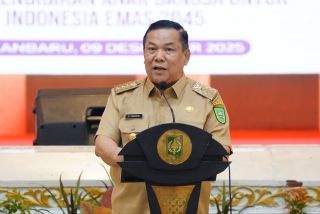 Plt Gubri, SF Hariyanto memastikan APBD Riau 2026 segera digunakan (foto/int)