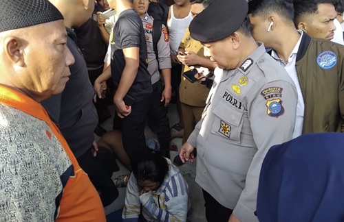 Aksi penjambretan di Bukit Raya berakhir tragis, dua pelaku diamankan polisi (foto/RMC)