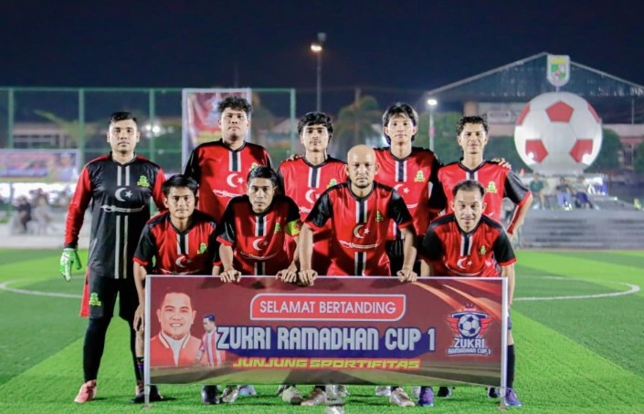 Kabaras FC meriahkan Turnamen Mini Soccer Zukri Ramadan Cup I (foto/Andy)
