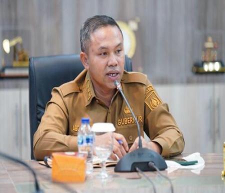 Gubernur Riau, Abdul Wahid. (Foto: Sri Wahyuni)