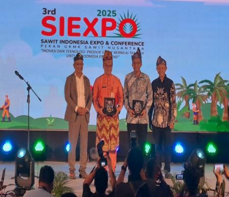 Pameran terbesar industri sawit nasional SIEXPO 2025 resmi dibuka di Pekanbaru (foto/riki)