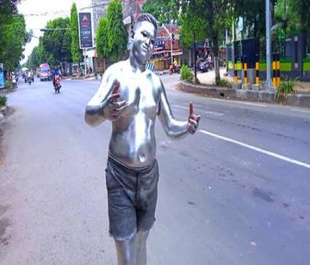 Ilustrasi manusia silver. (Foto: int)