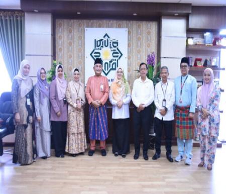 Direksi BRK Syariah mengunjungi UIN Suska Riau untuk membahas peluang kerja sama. (Foto: Istimewa)