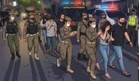 Satpol PP Pekanbaru razia bisokop mini dan jaring lima pasangan.(ilustrasi/AI/halloriau.com)