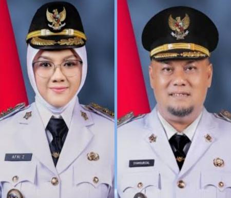Proses pelantikan Afni Zulkifli dan Syamsurizal sebagai Bupati dan Wabub Siak terus dimatangkan (foto/int)