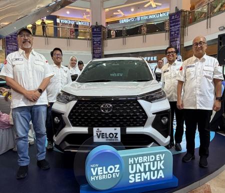 Laucnhing New Veloz Hybrid EV di Pekanbaru. Foto Ist