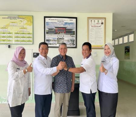 Tiga kandidat calon Sekda Riau telah menjalani tes kesehatan di RSJ Tampan. (Foto: Sri Wahyuni)