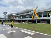 Libur panjang kenaikan Isa Almasih, trafik Bandara SSK II Pekanbaru masih normal (foto/int)