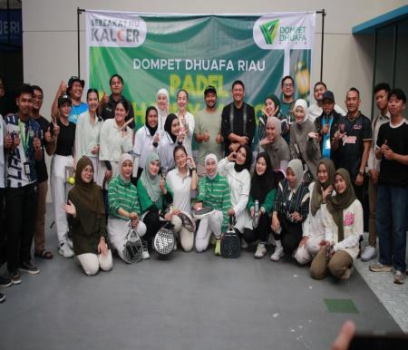 Dompet Dhuafa Riau gelar Padel Charity Match Road to Ramadan 1447 Hijriah di Pekanbaru (foto/ist)