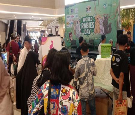 World Rabies Day 2025, Pemko Pekanbaru dan Catlovers gelar aksi peduli hewan (foto/rri)