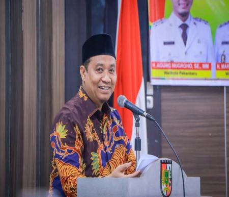 Wakil Walikota Pekanbaru, Markarius Anwar (foto/dini)