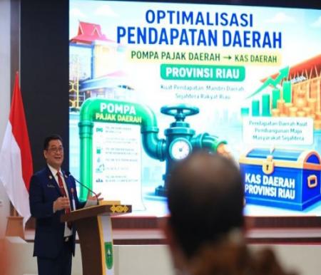 Sekdaprov Riau, Syahrial Abdi.(foto: mcr)