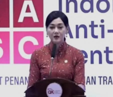 Kepala Eksekutif Pengawas Perilaku Pelaku Usaha Jasa Keuangan, Edukasi, dan Perlindungan Konsumen Otoritas Jasa Keuangan (OJK), Friderica Widyasari Dewi.