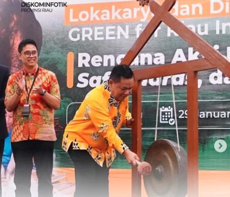 Pelaksana Tugas (Plt) Gubernur Riau, SF Hariyanto.