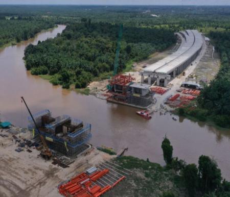 Progres jalan Tol Lingkar Pekanbaru capai 50% progres (foto/int)