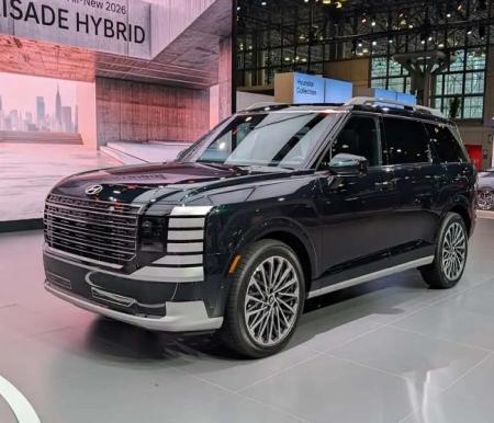 Hyundai Palisade Hybrid. Photo by: Suvrat Kothari 