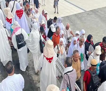 1.720 jemaah calon haji Riau sudah di Madinah.(ilustrasi/int)