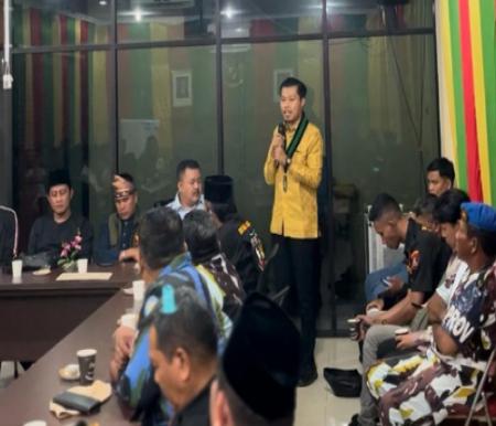 Ketua HMI Badko Sumbagtera, Gopinda Aditya.(foto: barkah)
